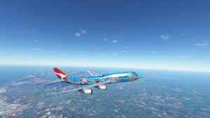 Boeing 747-8i Qantas Nalanji Dreaming 4K [No mirroring] thumbnail 7
