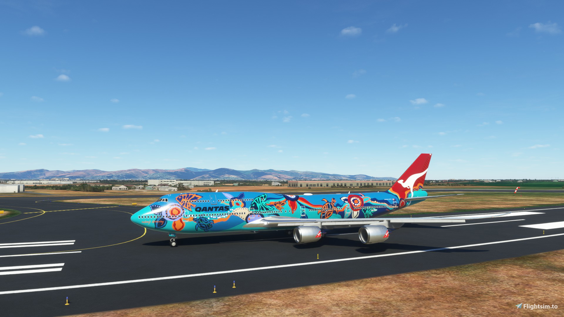 Boeing 747-8i Qantas Nalanji Dreaming 4K [No mirroring] - Image 1