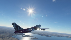 Boeing 747-8i Qatar Fifa World Cup 2022 4K [No mirroring] thumbnail 6