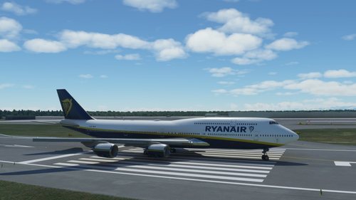 Boeing 747-8i Ryanair 4K [No mirroring]