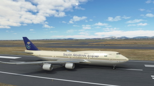 Boeing 747-8i Saudi Arabian 4K [No mirroring] thumbnail 1