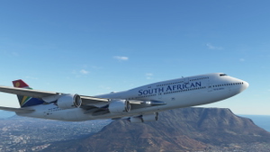 Boeing 747-8i South African Airways 4K [No mirroring] Salty thumbnail 1
