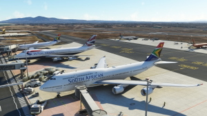 Boeing 747-8i South African Airways 4K [No mirroring] thumbnail 3