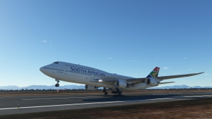 Boeing 747-8i South African Airways 4K [No mirroring] thumbnail 4