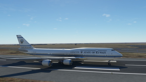 Boeing 747-8i State Of Kuwait 4K [No mirroring]