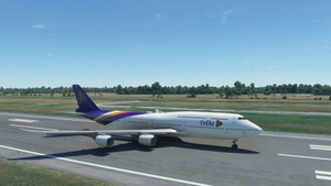 Boeing 747-8i Thai AirWays 4K [No mirroring] thumbnail 1