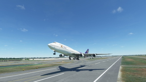 Boeing 747-8i Thai AirWays 4K [No mirroring] thumbnail 3