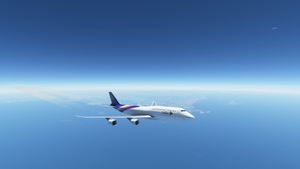 Boeing 747-8i Thai AirWays 4K [No mirroring] thumbnail 8
