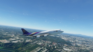 Boeing 747-8i Thai AirWays 4K [No mirroring] thumbnail 4