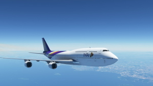 Boeing 747-8i Thai AirWays 4K [No mirroring] thumbnail 9