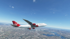 Boeing 747-8i Virgin Atlantic 4K [No mirroring] thumbnail 7