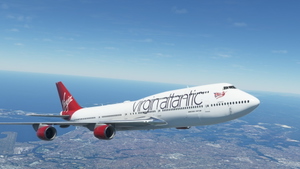 Boeing 747-8i Virgin Atlantic 4K [No mirroring] thumbnail 10
