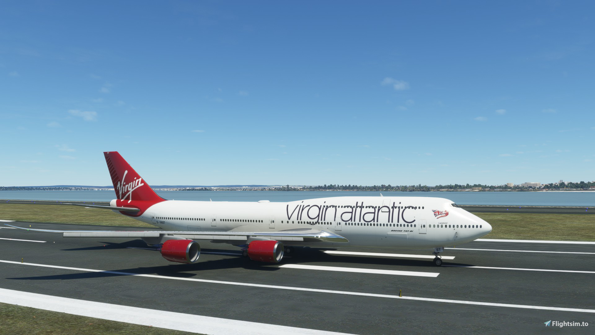 Boeing 747-8i Virgin Atlantic 4K [No mirroring] - Image 1