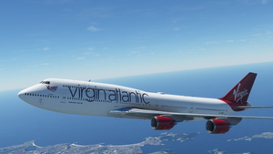 Boeing 747-8i Virgin Atlantic 4K [No mirroring] thumbnail 9