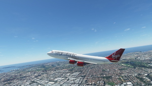 Boeing 747-8i Virgin Atlantic 4K [No mirroring] thumbnail 5