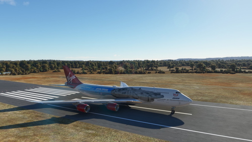 Boeing 747-8i Virgin Atlantic Galaxy's Edge 4K [No mirroring]