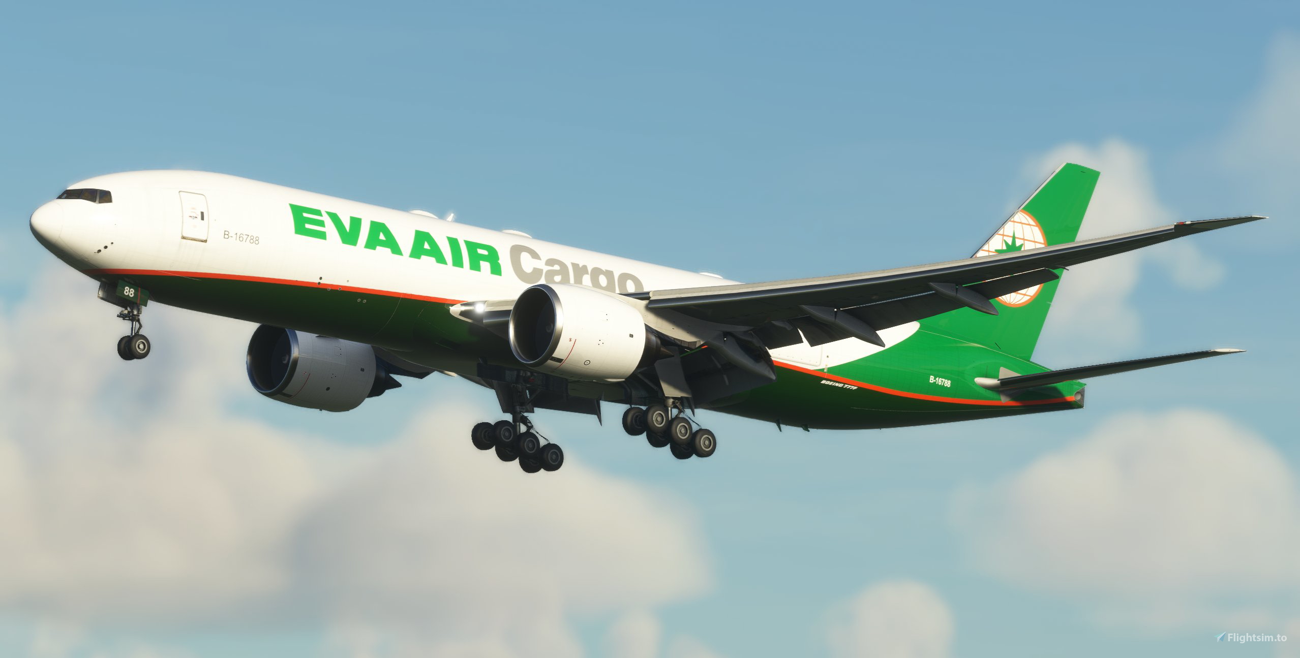 Boeing 777-200F EVA AIR Cargo (8K) for Microsoft Flight