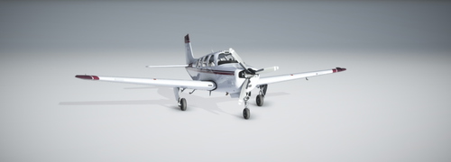 Bonanza Retro Classic Reds Livery