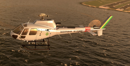 Brazilian Navy | N-7088 | RotorSimPilot H125 | 8K Resolution