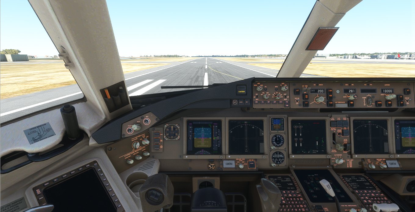 CaptainSim 767-400ER - New Cockpit - Image 1