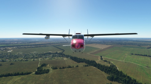 Carenado Cessna Skymaster Pink Menace