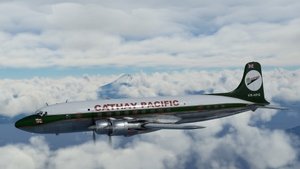 Cathay Pacific Airways DC-6B (VR-HFG) thumbnail 4