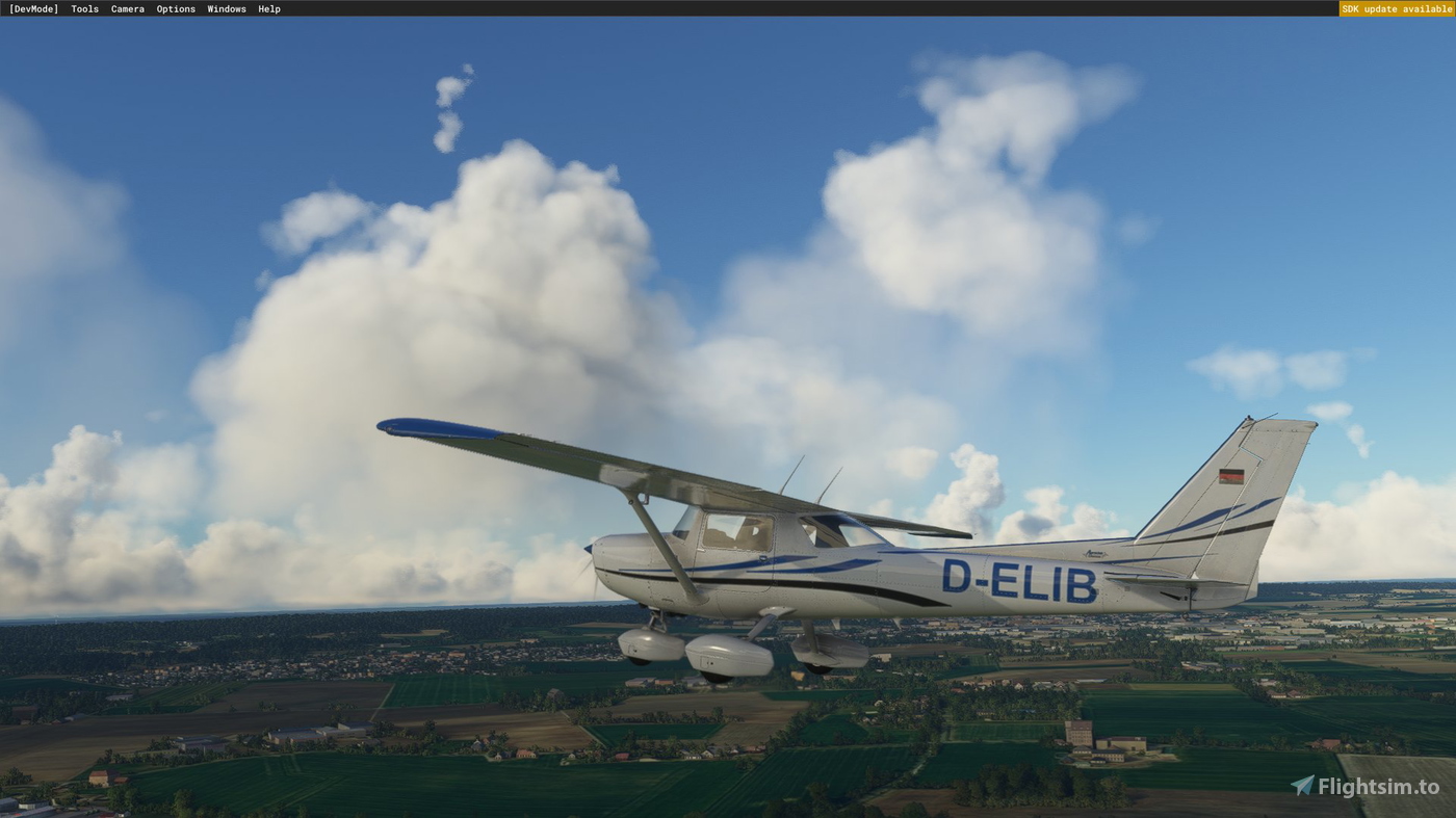 Cessna 152 D-ELIB Aeroclub Damme for JPLogistic C152 para 