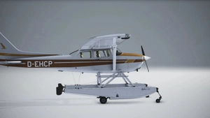 Cessna 172 G1000 classic brown livery thumbnail 6