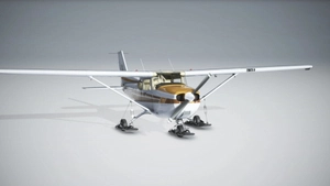 Cessna 172 G1000 classic brown livery thumbnail 4