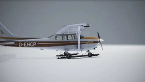 Cessna 172 G1000 classic brown livery thumbnail 7