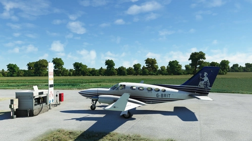 Cessna 414A BRITANNIA AIRWAYS OLD LIVERY (REQUESTED)