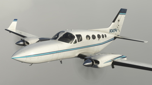 Cessna 414A Chancellor N347PV