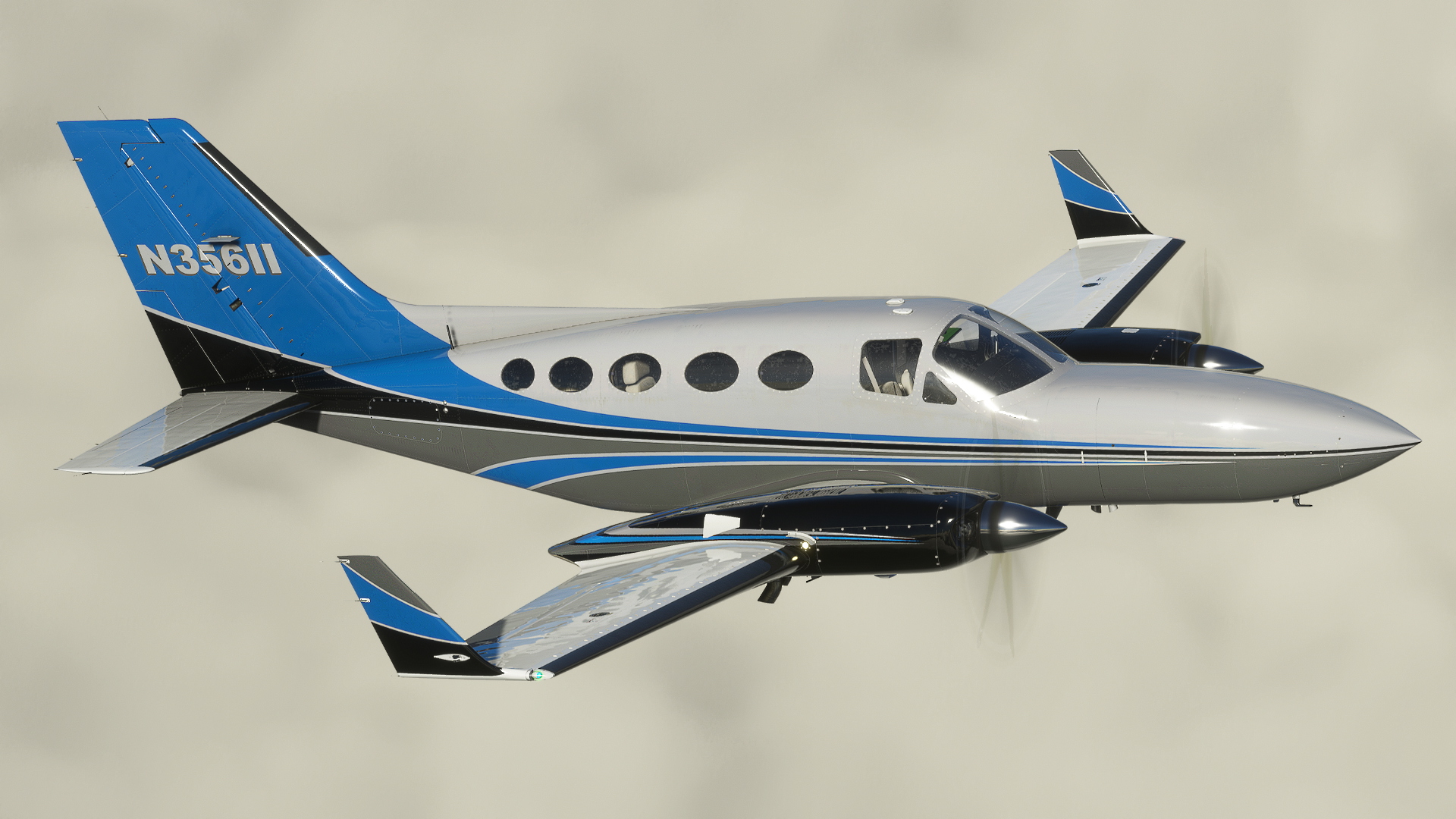 Cessna 414A Chancellor N356II - Image 1