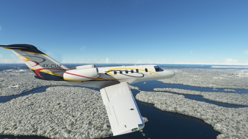 Cessna Citation CJ4 4X-CUZ livery 