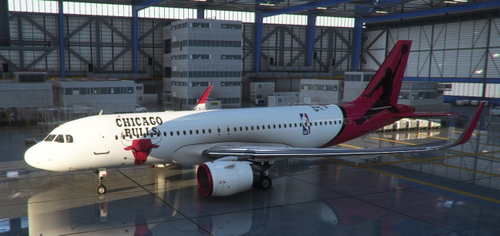Chicago Bulls - A32NX Livery