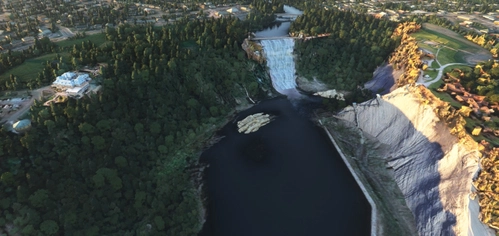 Chute Montmorency, Quebec, Canada