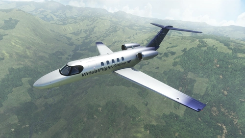 Citation CJ4 - WorkingTitle Mod - VirtualFlight.Online Livery