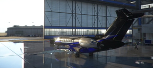 CITATION LONGITUDE LUXURY BLUE LIVERY(CHROME) 8K thumbnail 2