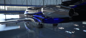 CITATION LONGITUDE LUXURY BLUE LIVERY(CHROME) 8K thumbnail 5
