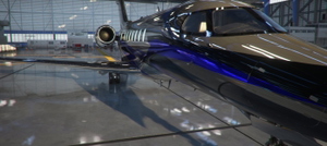 CITATION LONGITUDE LUXURY BLUE LIVERY(CHROME) 8K thumbnail 3