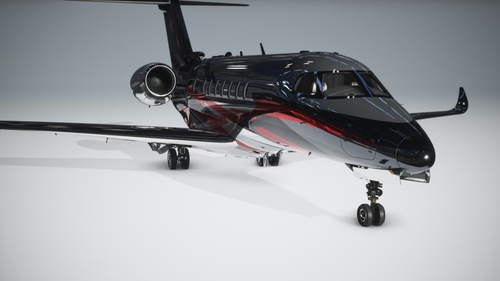 CITATION LONGITUDE LUXURY LIVERY(CHROME) 8K