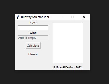 Runway Selector Tool