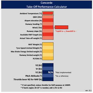 Concorde Simple Performance Calculation Tool thumbnail 3