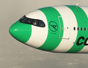 Condor Green 2022 | Headwind Airbus A330-900neo thumbnail 1