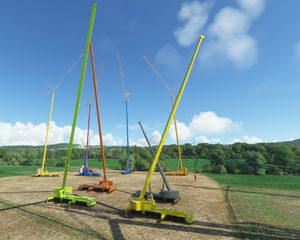 Construction crane library thumbnail 11
