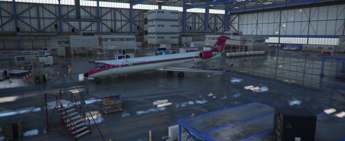 CRJ 700 | Air80s Liverie - Virtual FTW Airline 