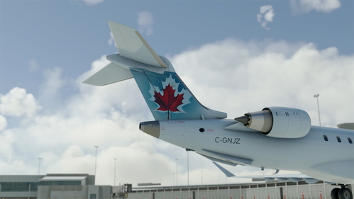CRJ 900 Air Canada Express (Ice Blue) 8K (Requested)