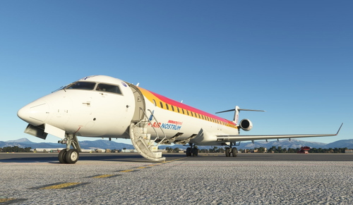 [CRJ V2 ONLY] -  CRJ1000 AIR NOSTRUM - EC-LJX - 4K
