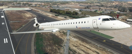 [CRJ V2 ONLY] - CRJ1000 AIR NOSTRUM - EC-MNR - 4K 