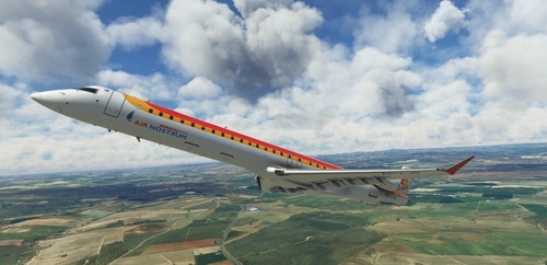 [CRJ V2 ONLY] -  CRJ1000 AIR NOSTRUM OLD - EC-LJS - 4K 